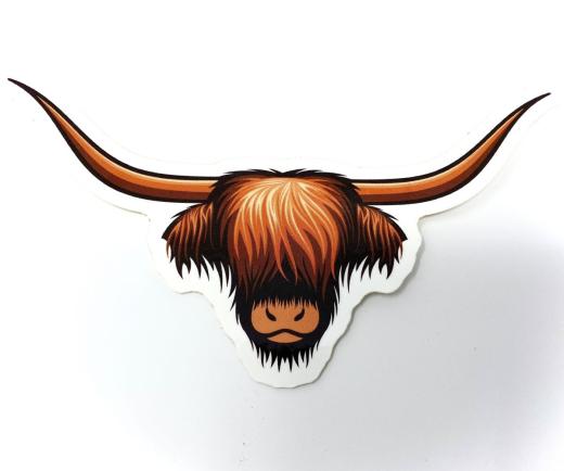 Lucy The Cow Vinyl Sticker