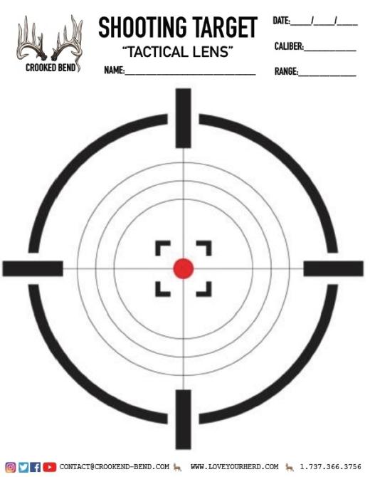 Tactical Lens Printable Target