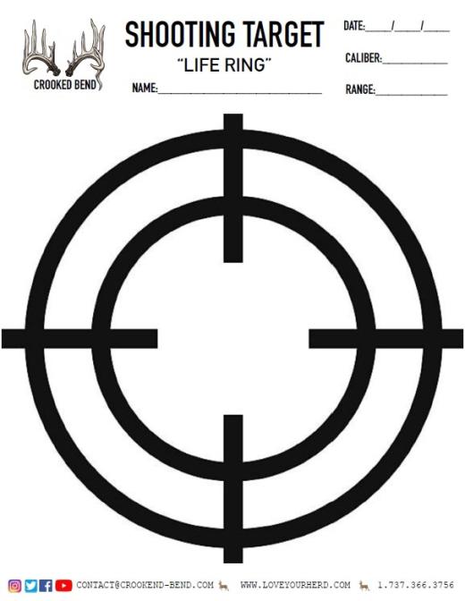 Life Ring Printable Target