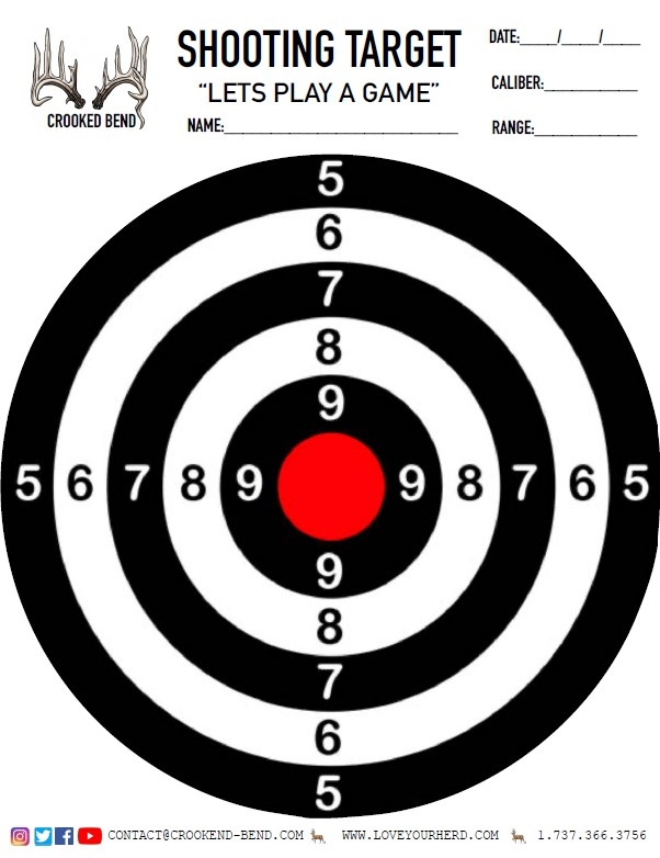 Free Printable Targets For Shooting Practice Training